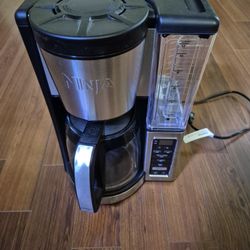 Coffee Brewer Ninja 12-Cup Programmable Glass Carafe 2 Brew Styles Stainless Steel
