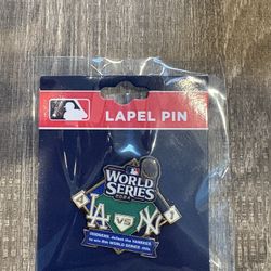 Dodgers Vs Yankees 2024 World Series Pin 