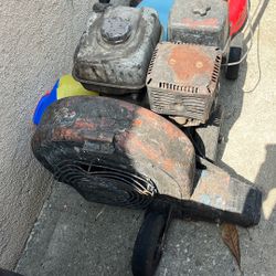 Parking Lot Blower Runs Good