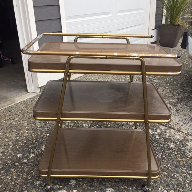 Vintage Cosco MCM Cart Table Stand