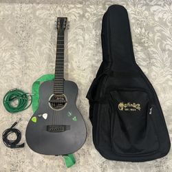 Martin LX BLACK Acoustic Black Guitar