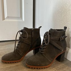 Gray Booties (size8)