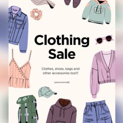 Huge Clothing sale! Sat/Sun 7/26 & 27