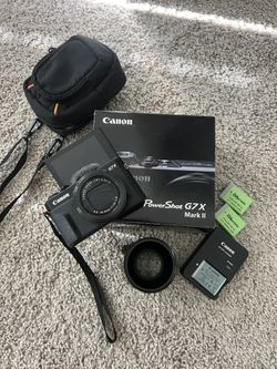 Canon Powershot G7X Mark ii