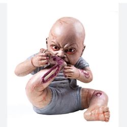 spirit halloween zombie baby rare
