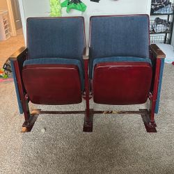 Vintage Cinema Chairs