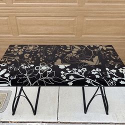 Glass Top Dining Table 