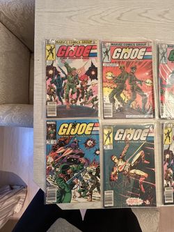 GI JOE COMIC BOOKS