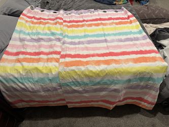 Rainbow Curtains 39.5”x 64”