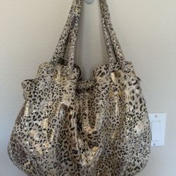 La Gioe Di Toscana Leather Hobo Bag