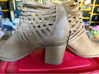 Size 11 Brown Booties New