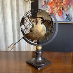 Metal Armillary Globe Sphere