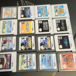 Nintendo DS and 3DS Games