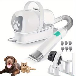 Pet Grooming Kit & Vacuum with Nail Grinder (New)