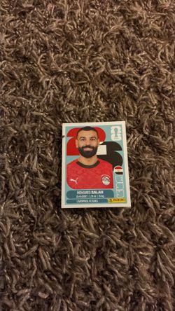 Mohammed Salah panini sticker