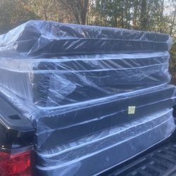 Queen Pillowtop Set New In Plastic Free Delivery In Atlanta 