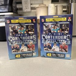 2021 Panini Football Contenders NFL Football Blaster Box
