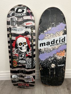 Old School Madrid Skateboard