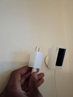 Ring Stick Up Cam Plug-In White