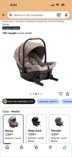 Joke mint latch baseless car seat