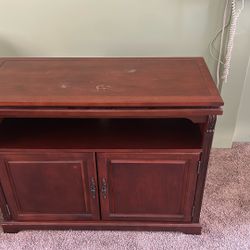 Wooden TV Stand.  
