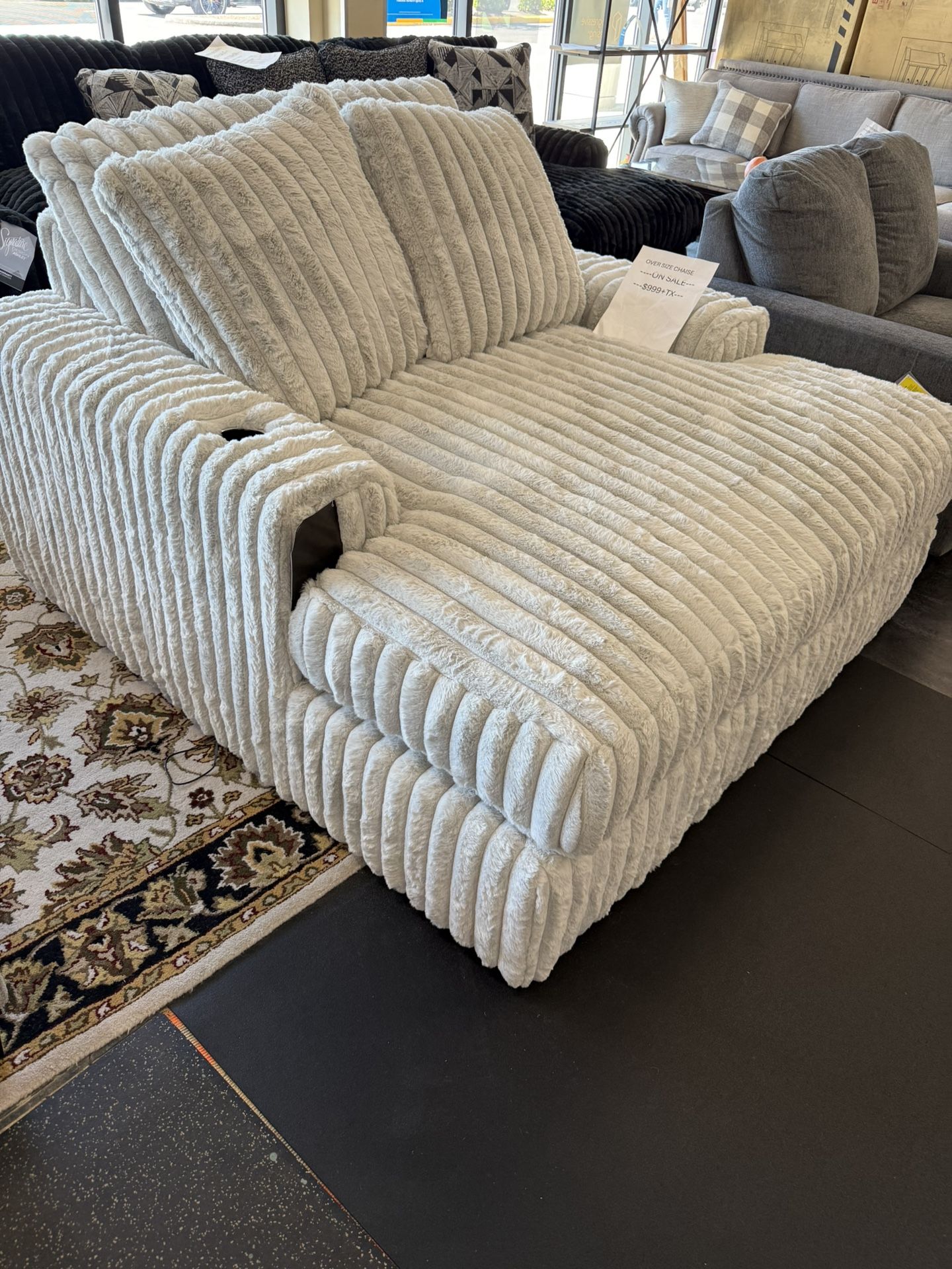 Over Size Chaise Lounge On Sale