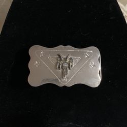 Vintage Cowboy Belt Buckle by Chambers Belt Co