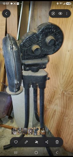 Forge  blower Champion antique with stand