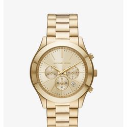 Micheal Kors Watch Midsized Chronograph Gold-tone 38 mm