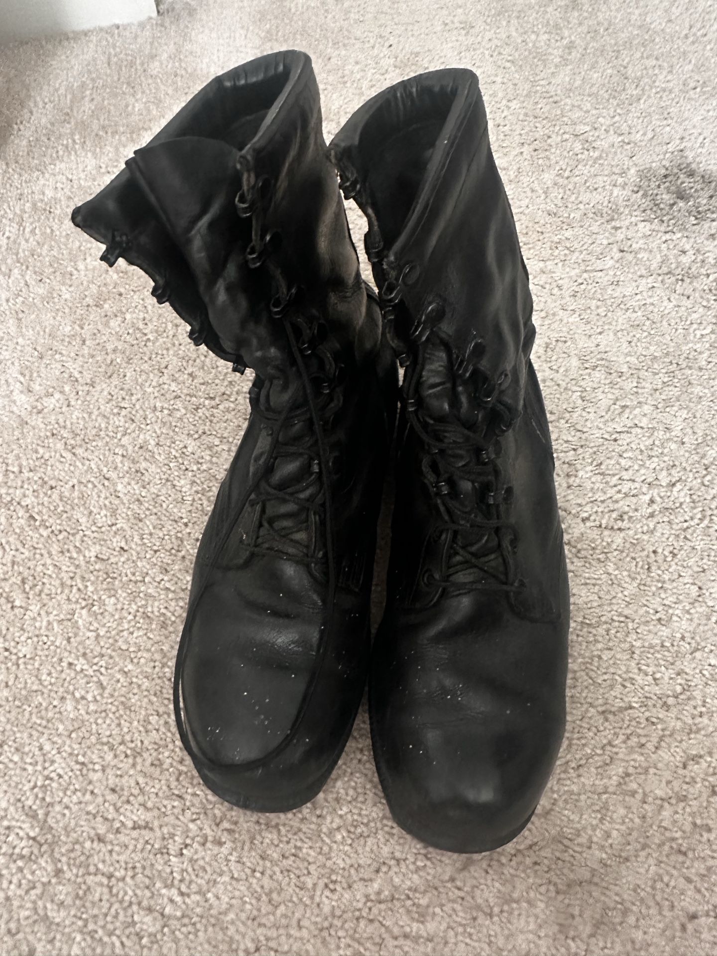 Black Combat Boots