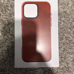 iPhone 16 pro max leather case
