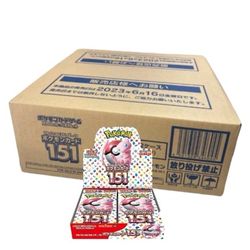 Pokemon 151 Booster Box Case (Japanese) - Sealed!