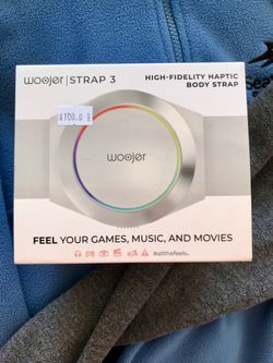 Woojer Strap 3 Haptic Body Strap ( FEEL LIKE YOUR REALLY IN THE GAME!) pick up only