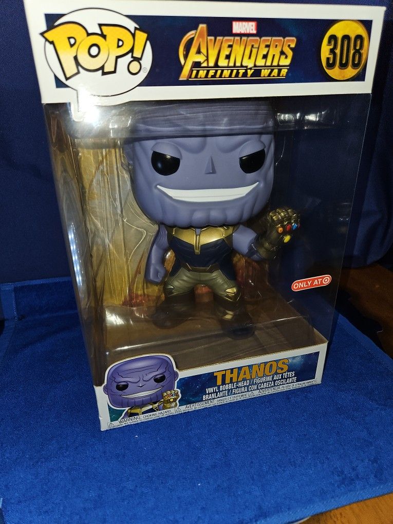 Funko POP! Marvel: Avengers Infinity War - 10" Thanos #308 (Target Exclusive)