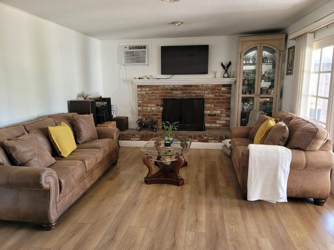 Leather Couch 