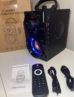 Portable Multi-function Speaker