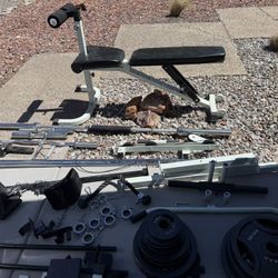 $2,000 Value Squat Rack Weight Machine For $800