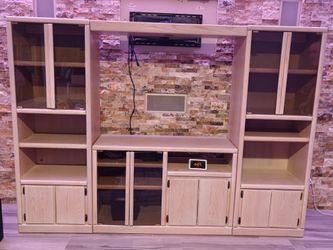 Oak Entertainment Center