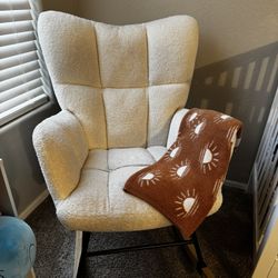 Rocking Chair With Footstool 