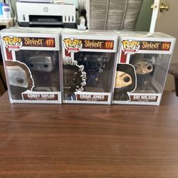 Funko Pops Slipknot
