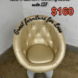 Impressions vanity chair brand new