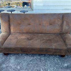 Brown Futon 