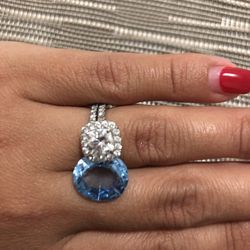 Zafiro light blue natural stone for jewelry