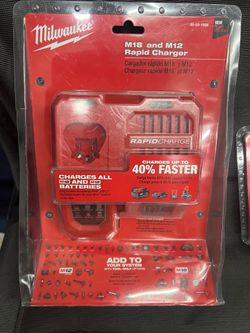 Milwaukee M12/M18 rapid charger