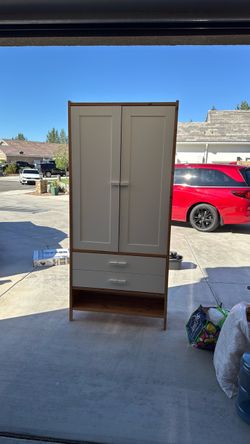 White cabinet