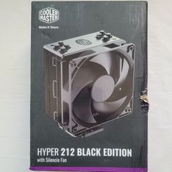 Cooler Master CPU Silent Fan Hyper 212 Black Edition