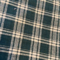 Green And Cream  Fabric