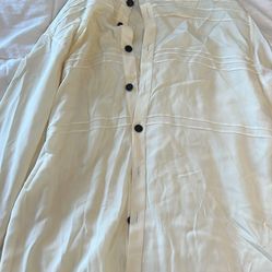 Beautiful Vintage Silk Versace Button Up