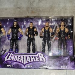 WWE Spotlight Undertaker 5 Pack Elite Wrestling Figure Thank You Taker Limited 