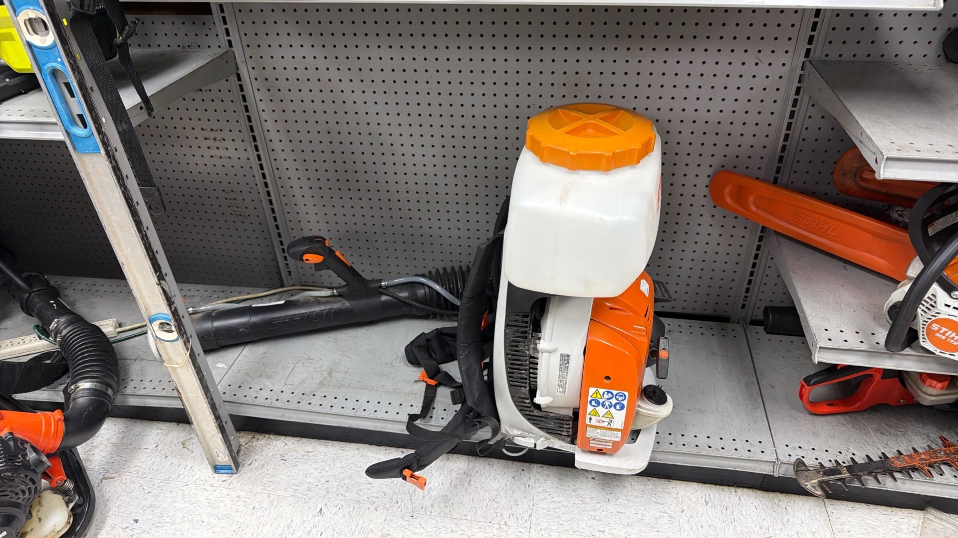 STIHL SR 430 gas-powered backpack sprayer/fogger.